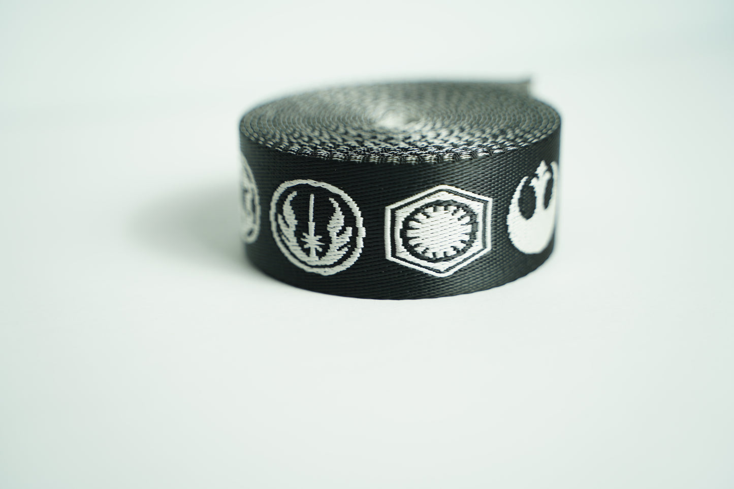 GITD Jacquard Galactic Symbols Webbing - 1.5" - RTS