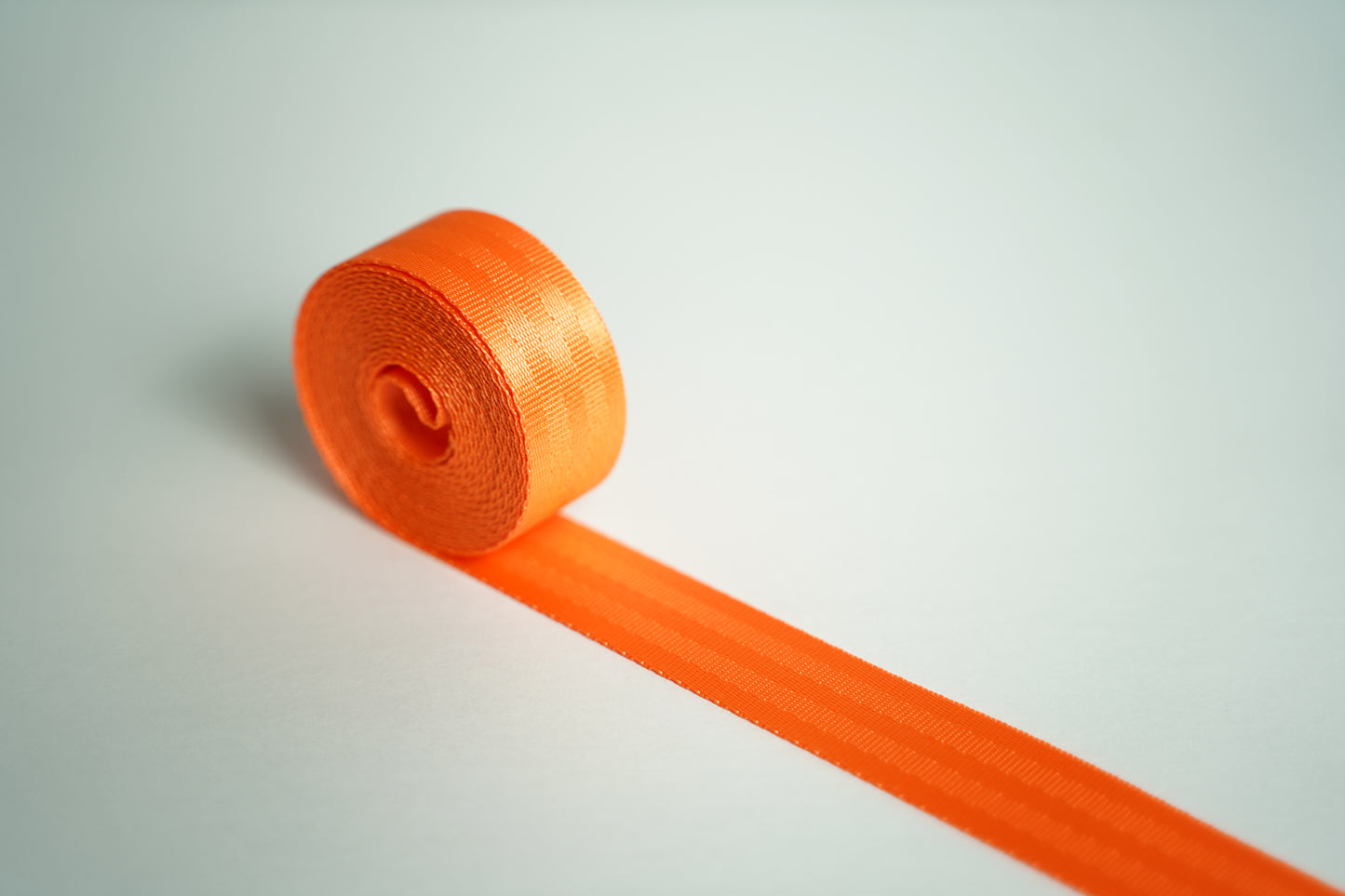 Neon Orange Webbing - Seatbelt Webbing - RTS