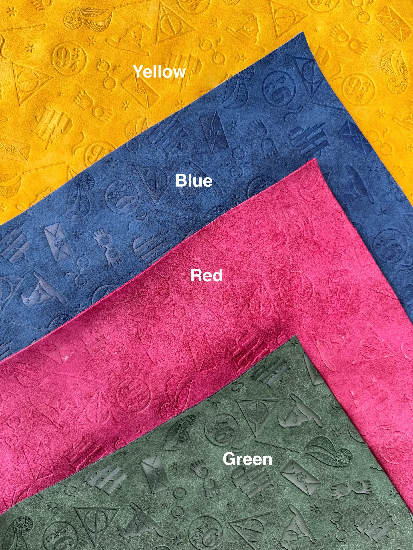 R3V: Faux Suede Debossed Vinyl - RTS