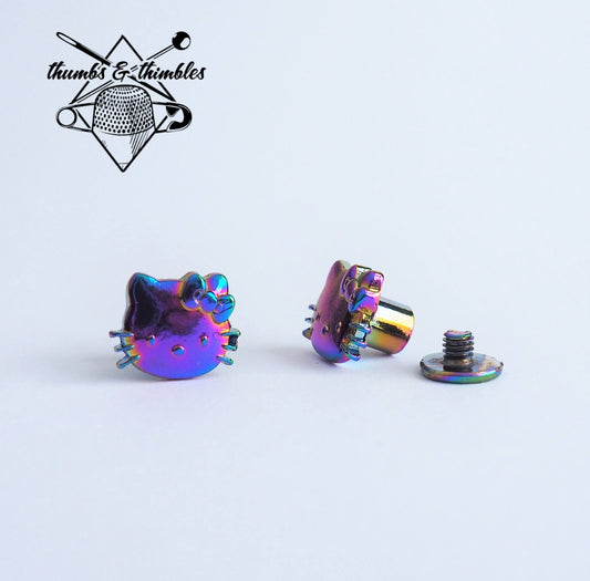 Bow Kitty Screws - 6x - RTS