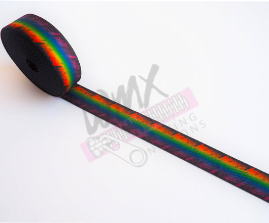 Chalk Rainbow Webbing - 1" - RTS