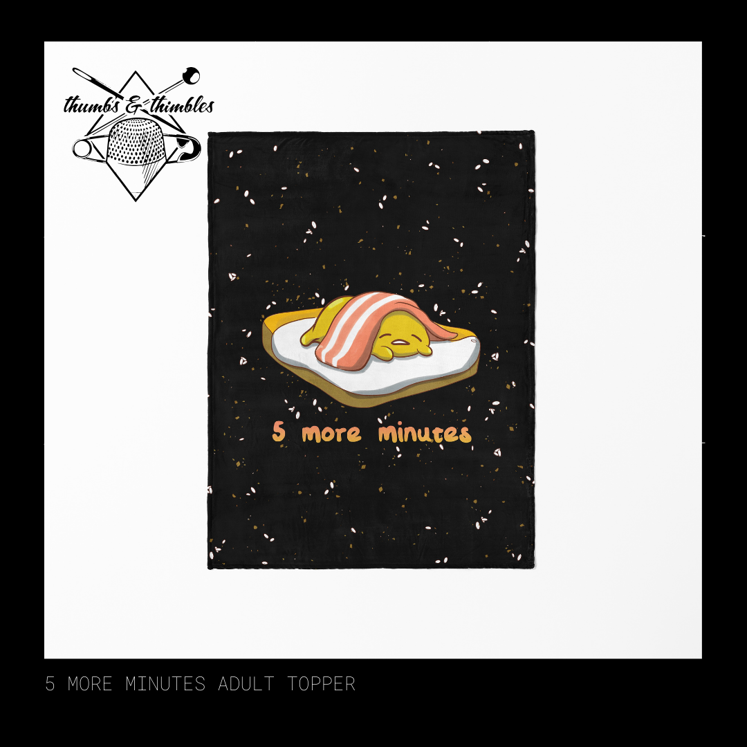 PREORDER R8VF | ADULT BLANKET TOPPERS | TAT 16 WEEKS