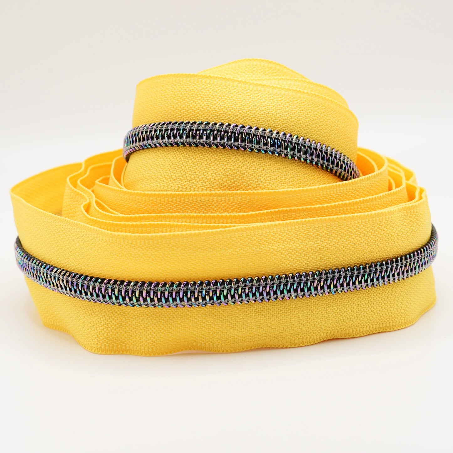 Yellows | Iridescent Zipper Tapes | RTS