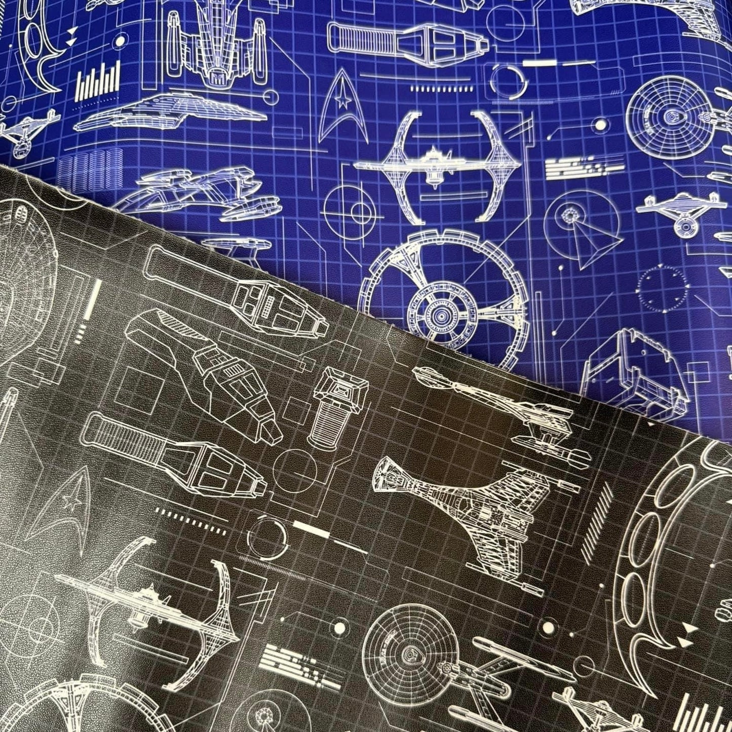 PREORDER R8VF | SPACE FLEET BLUEPRINT | FABRIC
