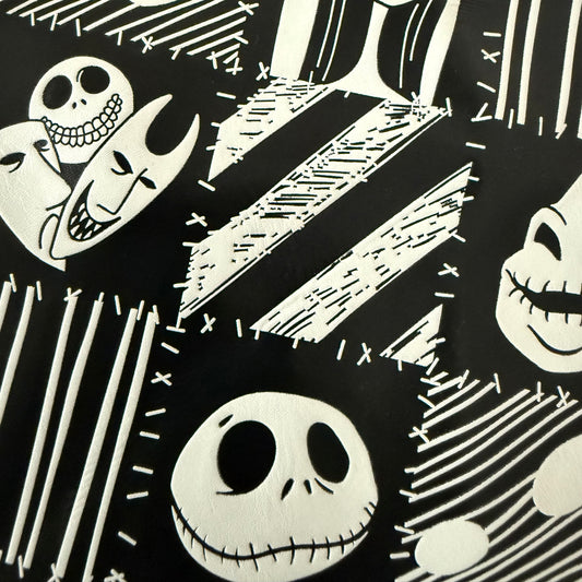 NIGHTMARE PATCHES DEBOSSED VINYL | SHORTCUTS | RTS