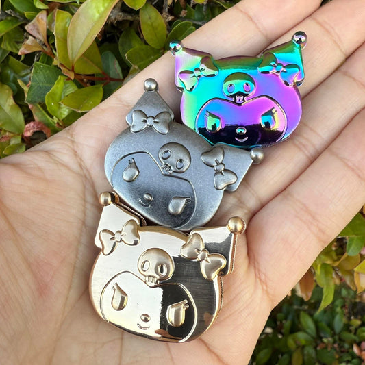 Angry Skull Bunny Magnet - RTS