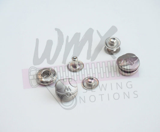 Ball Metal Spring Snaps - 4x - RTS