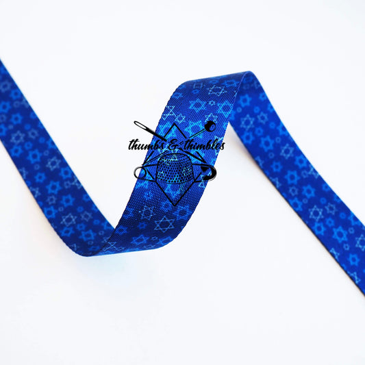 Star of David Webbing - 1" - RTS