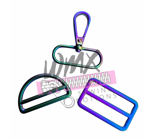 1.5" Lobster Clasps (2x) - RTS - DISCONTINUED